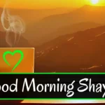 Positive Good Morning Shayari – दिल को सुकून देने वाली सुबह की शुभकामनाओं से सजी शायरी की तस्वीर
