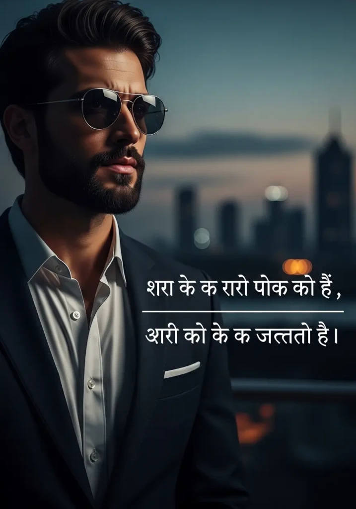 Attitude Shayari 2 Line Boy