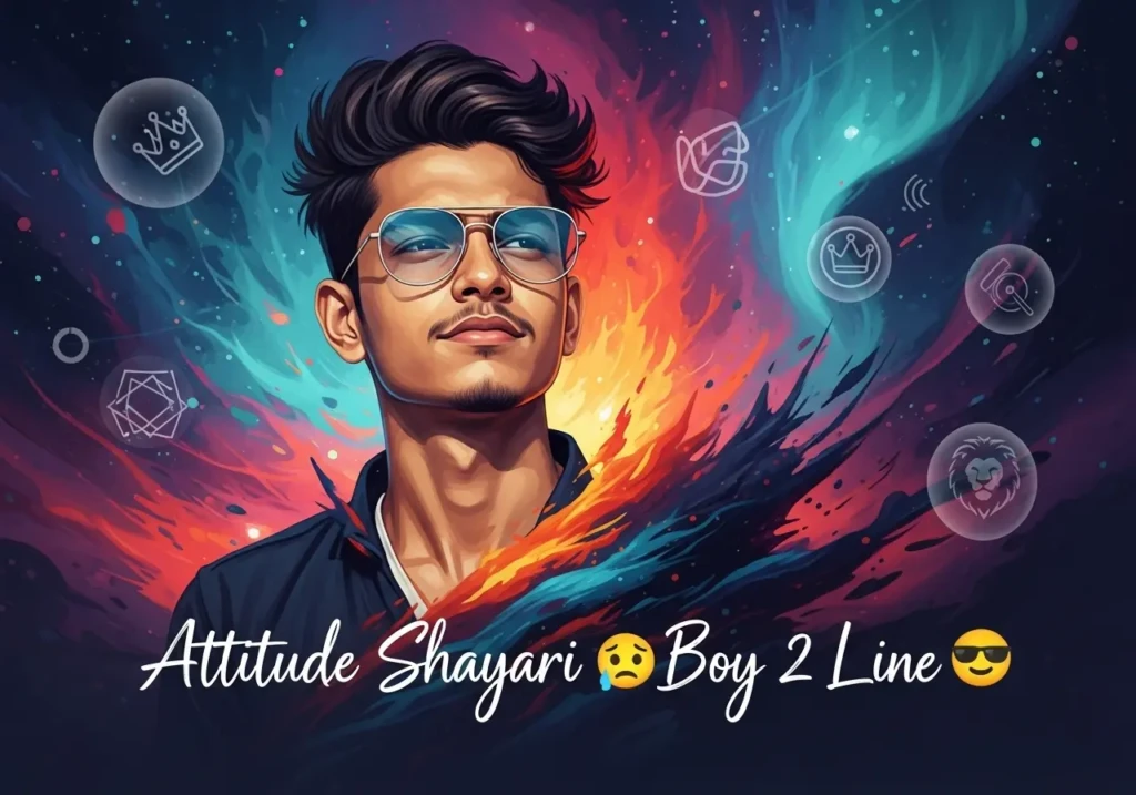 Attitude Shayari Boy 2 Line