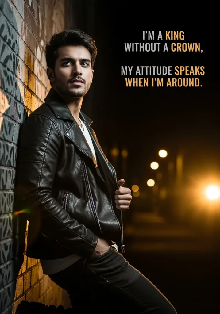 attitude shayari english