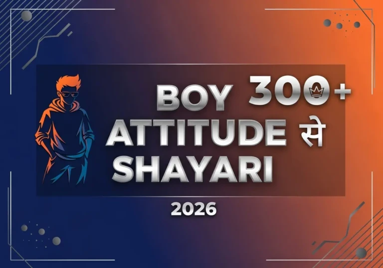 Attitude Shayari😎😎😎 Boy