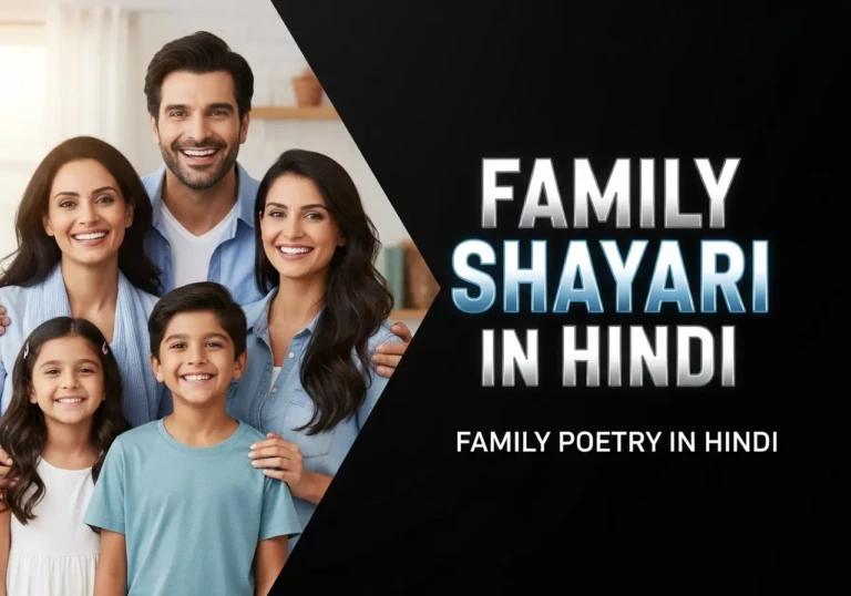 Family Shayari in Hindi