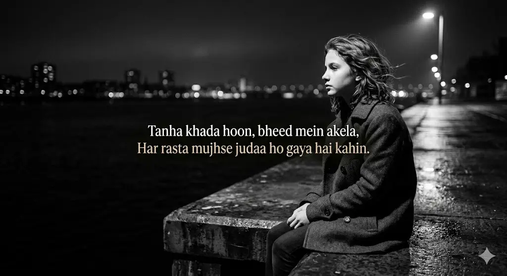 Feeling Alone Sad Shayari in English