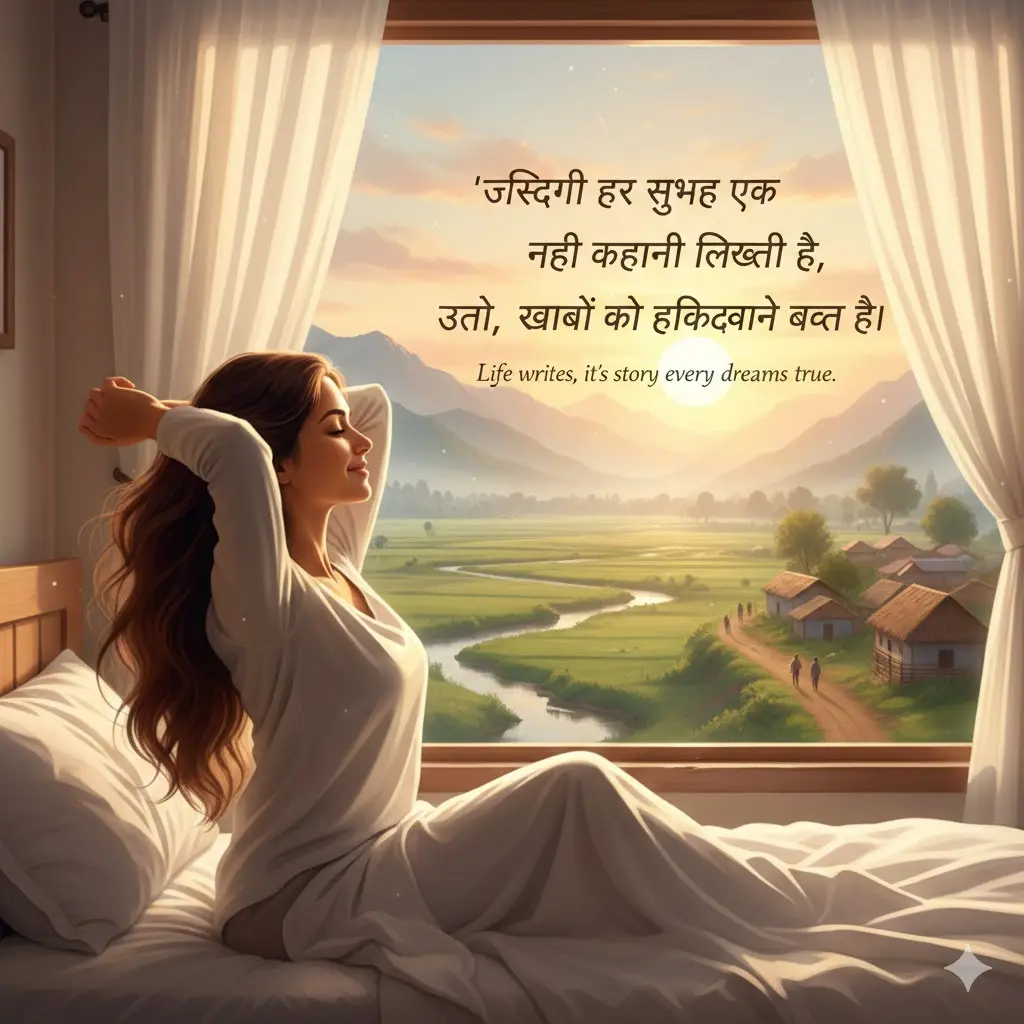 Good Morning Shayari in Hindi 