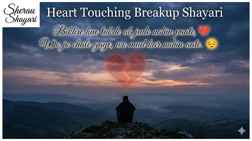 Heart Touching Breakup Shayari