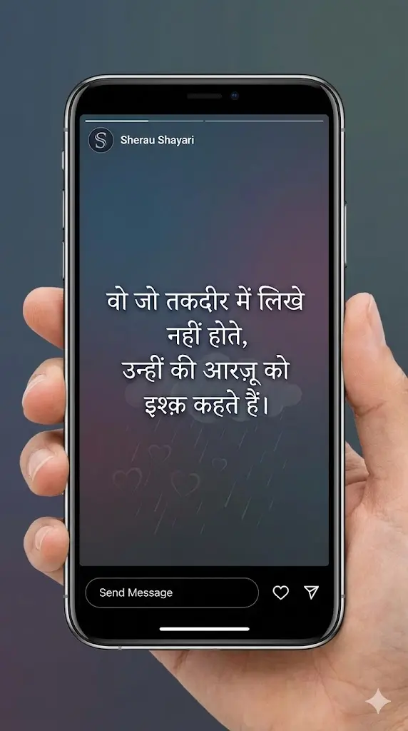 insatgram sad shayari bio