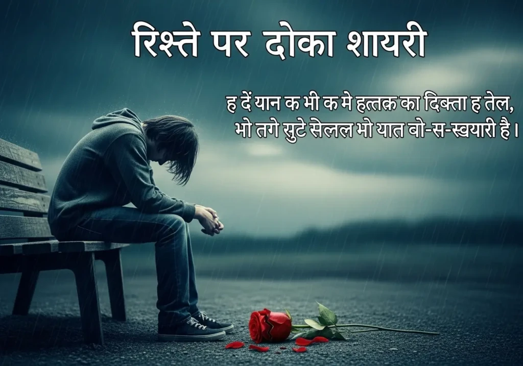 Rishte Par Dhoka Shayari