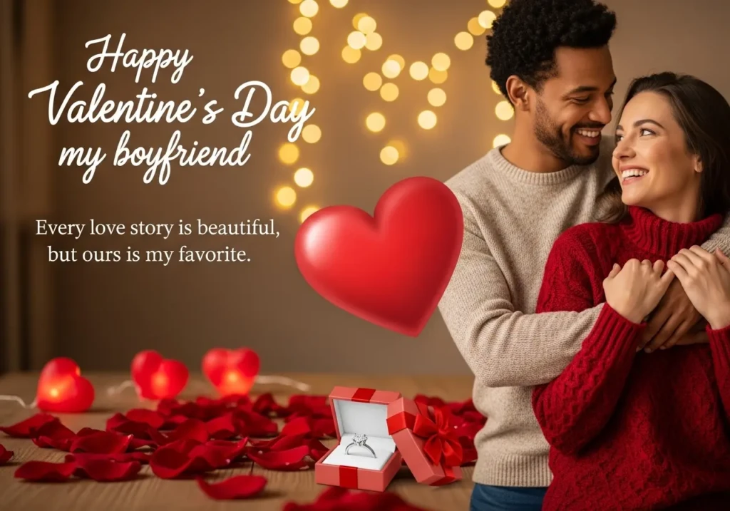 Valentine's Day Romantic Messages for Boyfriend
